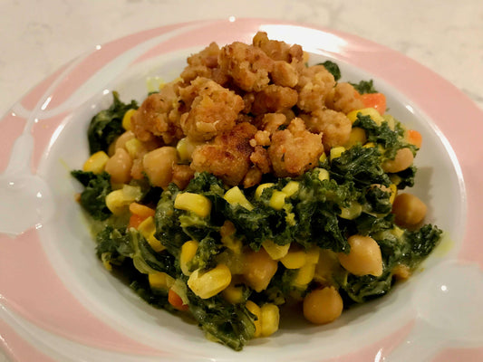 Meatless Crumbles - Sauce Method (Original)